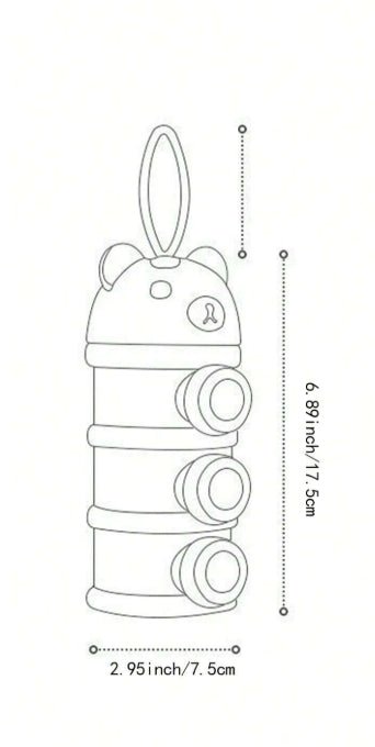 Portable Powder Milk Dispenser