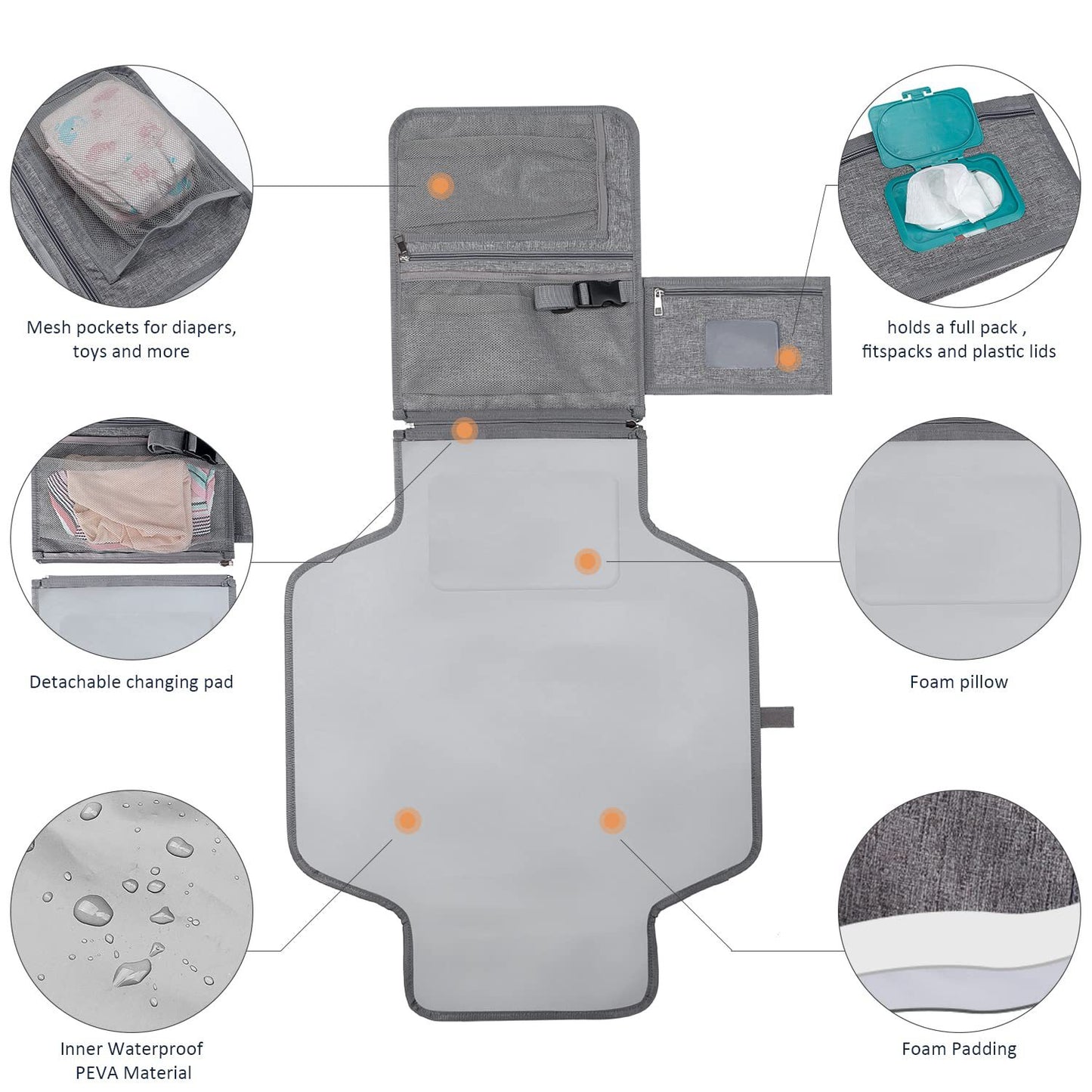 Diaper Changing Mat - Petit Monde