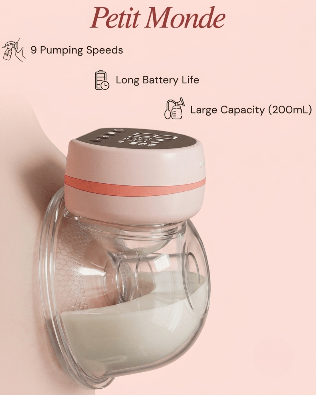 Automatic Hands-Free Breast Pump