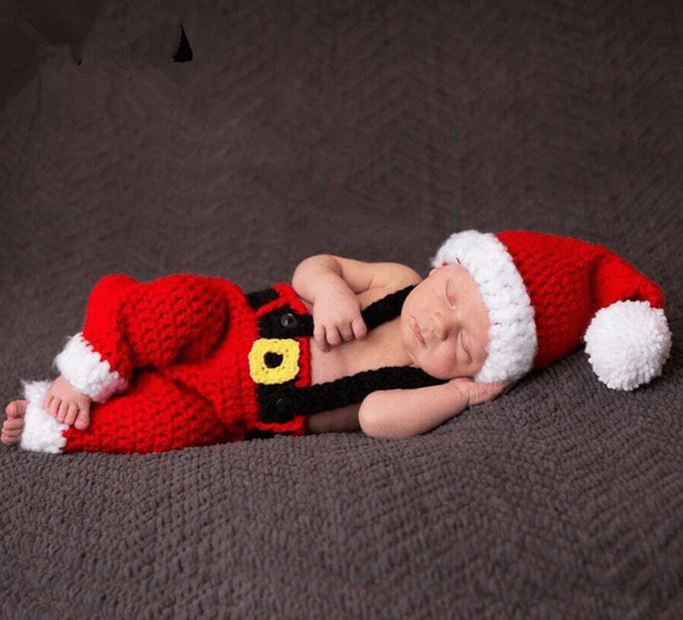 Newborn Santa Claus Outfit