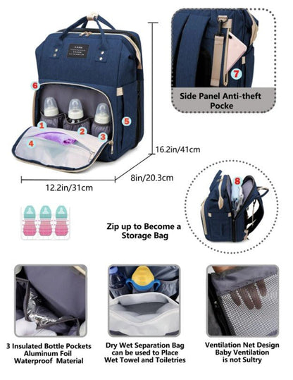 Multifunctional Portable Mommy Bag