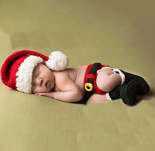 Newborn Santa Claus Outfit