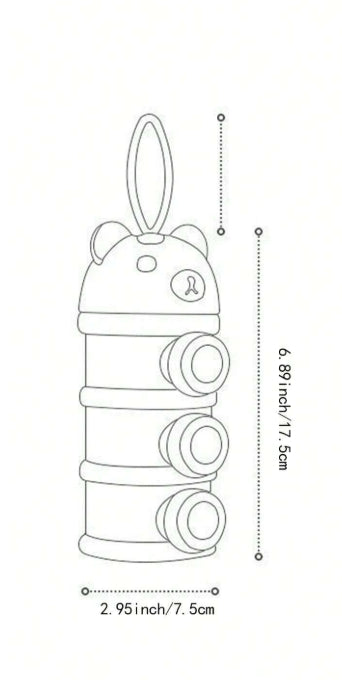 Portable Powder Milk Dispenser